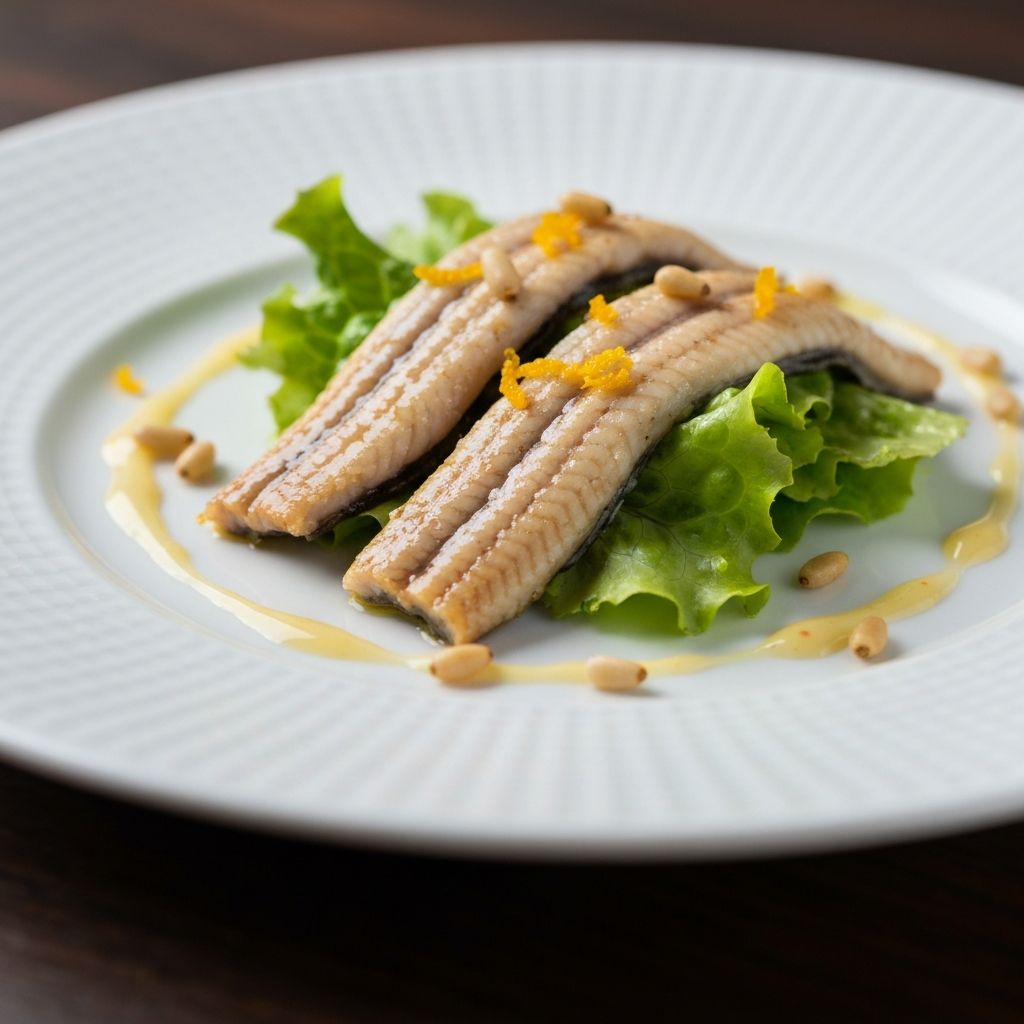 Smoked Eel Salad